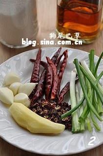 The practice measure of fish of cooked glutinous rice pounded into paste 2