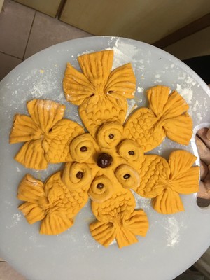 The practice measure that pumpkin fish includes 6