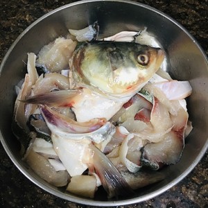 The practice measure of the fish of pickled Chinese cabbage that can drink boiling water 4