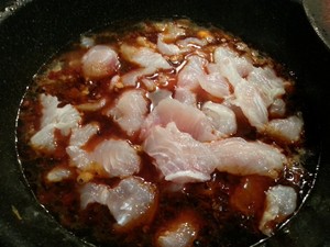 Plain dish is classical - - the practice measure of the fish of hemp hot water that boil 6