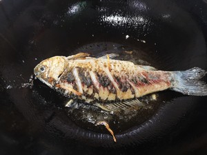 The practice measure of fish of braise in soy sauce of the daily life of a family 5
