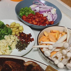 The practice measure of fish of 3 juice stew 2