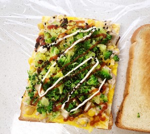 The practice measure of tuna sandwich 5