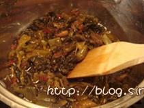 The practice measure of fish of pickled Chinese cabbage 3