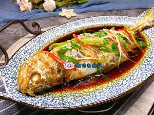 The practice measure of steamed yellow croaker 8