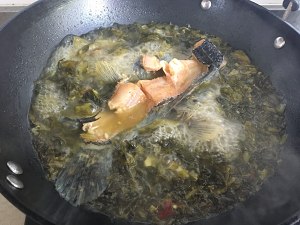 The practice measure of fish of pickled Chinese cabbage 18