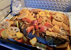 探検魚の残酷な突風の大魚の焼き魚（オーブンはシンプルで簡単な版）  7 