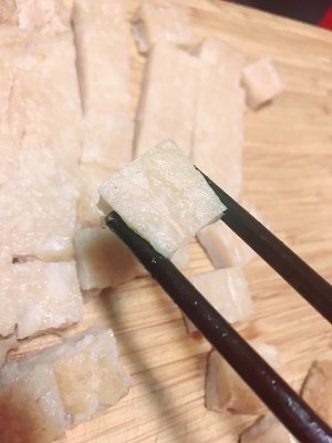 The practice measure that contains piscine bean curd 8