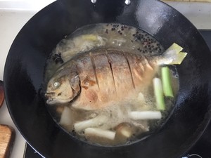 The practice measure of fish of braise in soy sauce of the daily life of a family 3