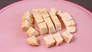 The practice measure of bean curd of fish of shelled fresh shrimps 10