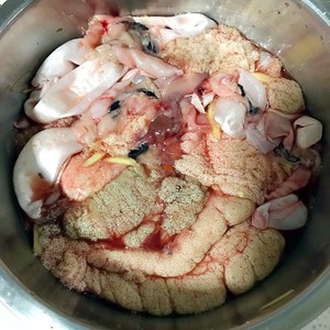 Absolutely bubble of fish of flavour fish seed (the fish is miscellaneous) the practice measure of chaffy dish 1