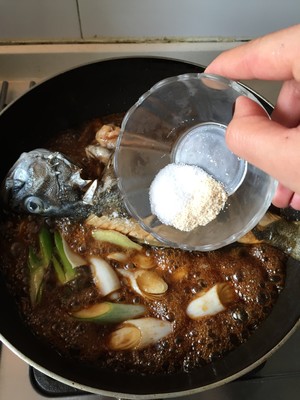 The practice measure that hall Mom teachs you fish of braise in soy sauce 14