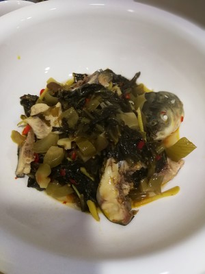 The practice measure of fish of pickled Chinese cabbage 11