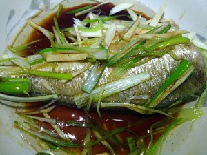 Steamed yellow croaker of the child (which to eat to was not pricked) practice measure 9