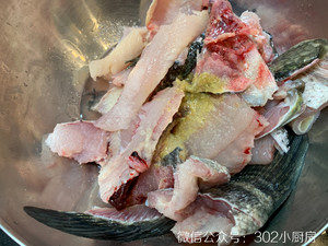 Fish of domestic edition pickled Chinese cabbage (snakeheaded fish) <302 small kitchen > practice measure 9