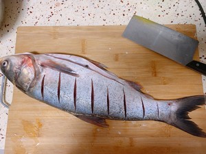 日常の銀carの魚の醤油漬け魚の練習対策 シチュー2 