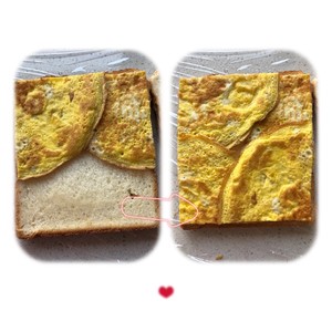 The practice measure of tuna sandwich 3