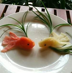The practice measure of crystal fish dumpling 25