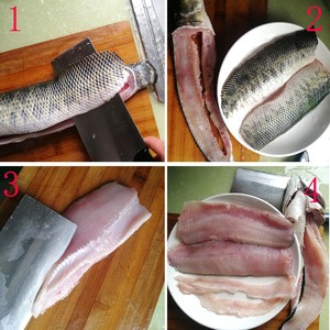 Fish of pickled Chinese cabbage of the daily life of a family (snakeheaded fish) practice measure 2