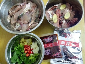 The practice measure of fish of dawdler edition pickled Chinese cabbage 1