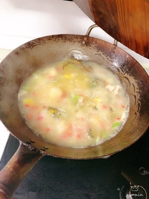 The practice measure of fish of yellow stew yellow bone 8