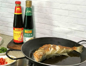 Fish of sauce of fresh sweet pork, annual and superabundant practice measure 2