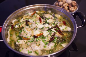 The practice measure of fish of pickled Chinese cabbage 22