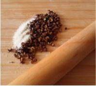 The practice measure of fish of Chinese toon of crackling of a condiment made of roast prickly ash and salt 5