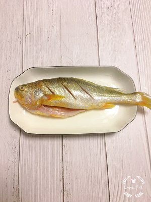 The practice measure of bright evaporate yellow croaker 2