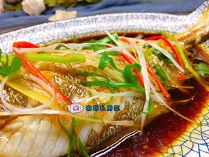 The practice measure of steamed yellow croaker 7