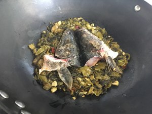 The practice measure of fish of pickled Chinese cabbage 16