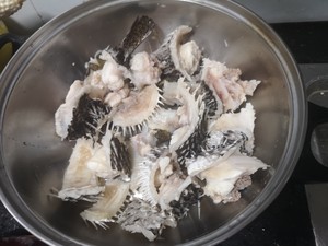 The fish that prick bubble (thorn filefish / tiger fish) the practice measure of Bao chicken broth 2