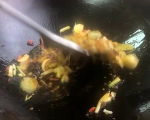 Piece elder sister - the practice measure of the fish of hemp hot water that boil 13