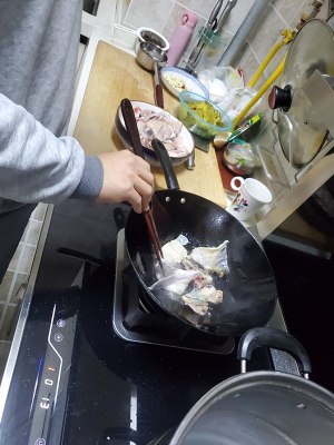 The practice measure of fish of pickled Chinese cabbage of the edition that drink boiling water 7