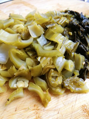 The practice measure of fish of pickled Chinese cabbage 3