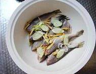 The practice measure of small yellow croaker of short flee in terrorfry in deep fat or oil 2