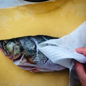 Steamed fish (all sorts of fish) practice measure 1