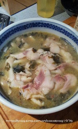 Fish of pickled Chinese cabbage (practice of the daily life of a family) practice measure 8