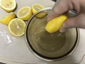 The practice measure of fish of peaceful type lemon 4