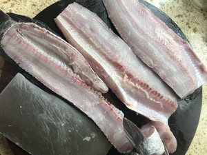 The practice measure of fish of boiler of boil in water for a while 3