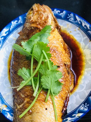 Yellow croaker of braise in soy sauce helps simple practice move extremely 8