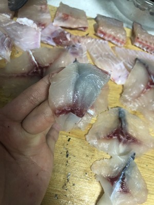 Piece fish of pickled Chinese cabbage of the fish of piscine ～ water that boil coils the tutorial of slices of fish meat that coil, 