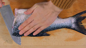 白菜漬け1の魚の練習法