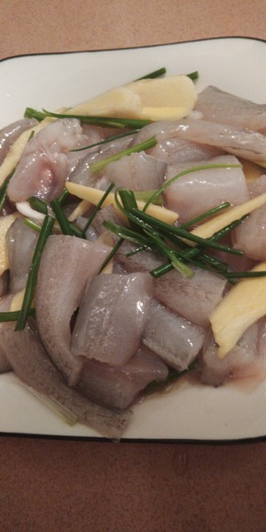 Fish of bean curd of braise in soy sauce (Bombay duck) practice measure 2