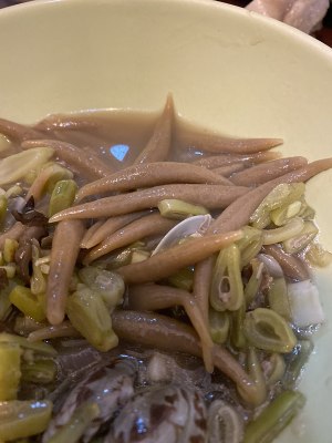 [pachyrhizus face noodle] new way, the practice move that Yu Yuyun beans makes bittern range 4