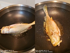 The practice measure of yellow croaker of quick worker sweet decoct 2
