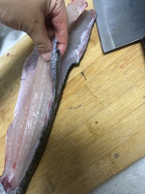 Piece fish of pickled Chinese cabbage of the fish of piscine ～ water that boil coils the tutorial of slices of fish meat that coil, 