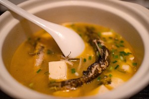 トゲウオの豆腐のスープを保持する練習方法6