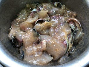 Piece elder sister - the practice measure of the fish of hemp hot water that boil 4