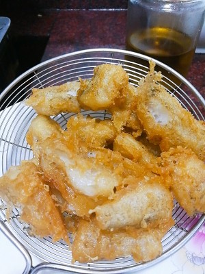 魚の練習尺度 scamper bean curd 8 